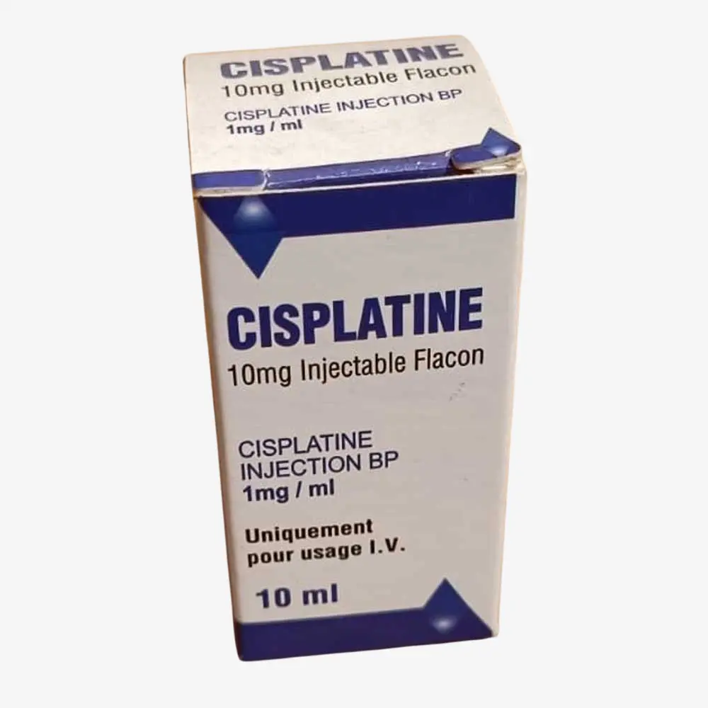 Cisplatine 10 mg vial 10mg