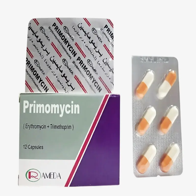 بريمومايسين كبسولات 12 كبسولة 