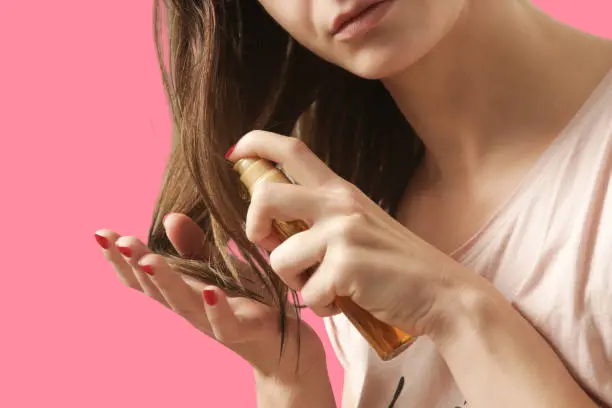 Olive oil for hair