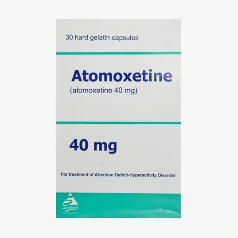 اتوموكسيتين لعلاج اضطراب فرط الحركة 40 مليجرام