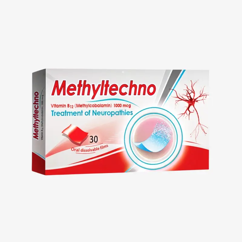 ميثايلتكنو 1000 ميكروجرام فيلم سريع الذوبان 1000 ميكروجرام