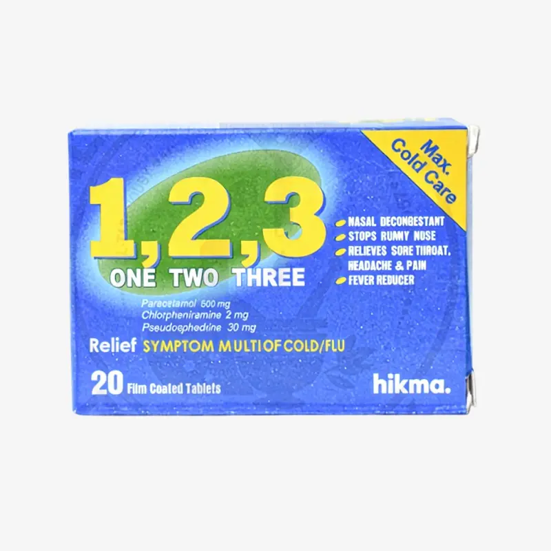 وان تو ثري اقراص 20 قرص 4mg