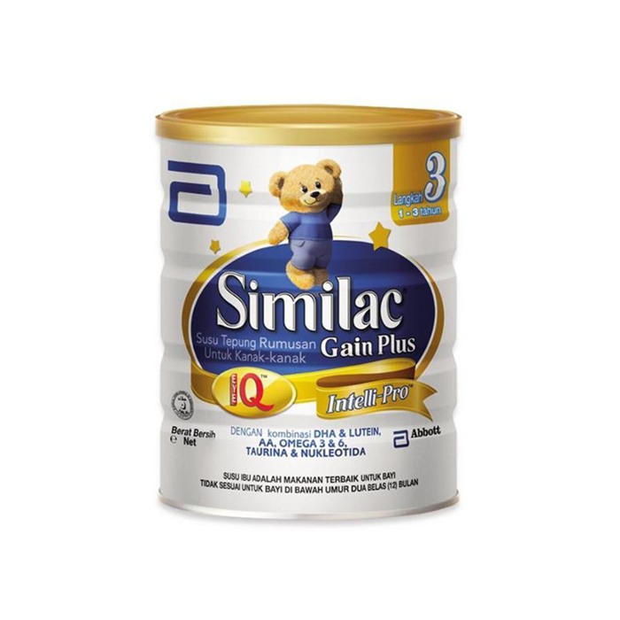 similac gain 1 to 3