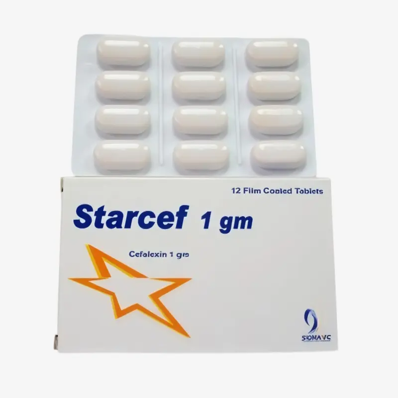 Starcef 1000 mg 12 Capsules 1000mg