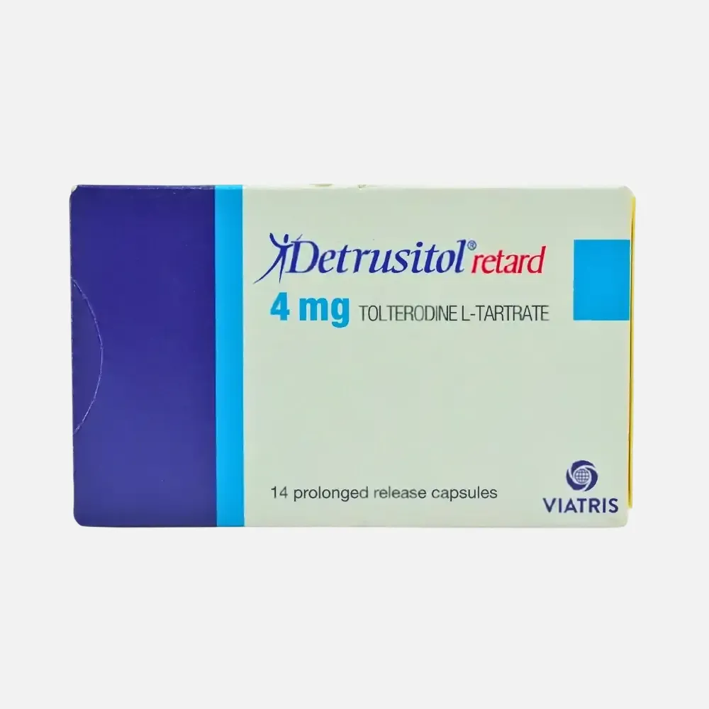 detrusitol retard 4mg 14 prolonged release caps 4 mg