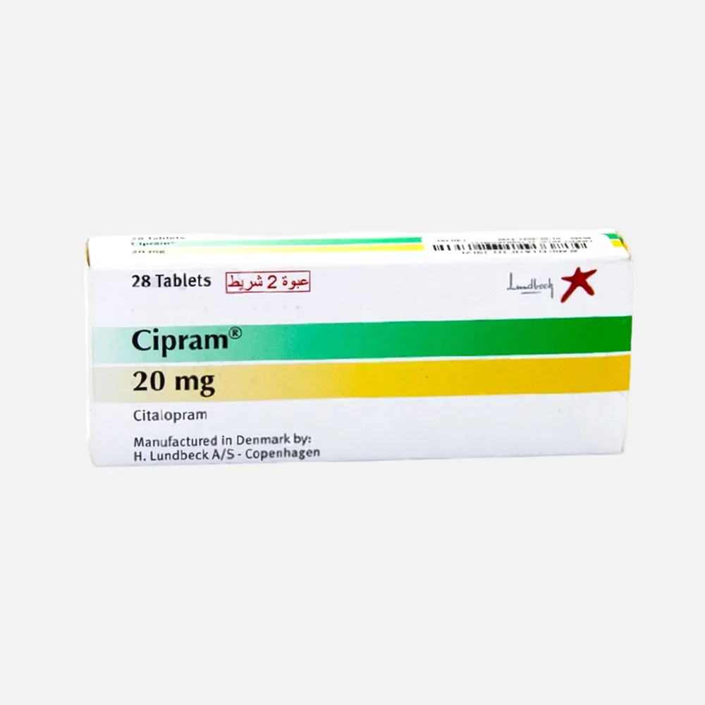 cipram 20 mg 28 tabs 20 mg