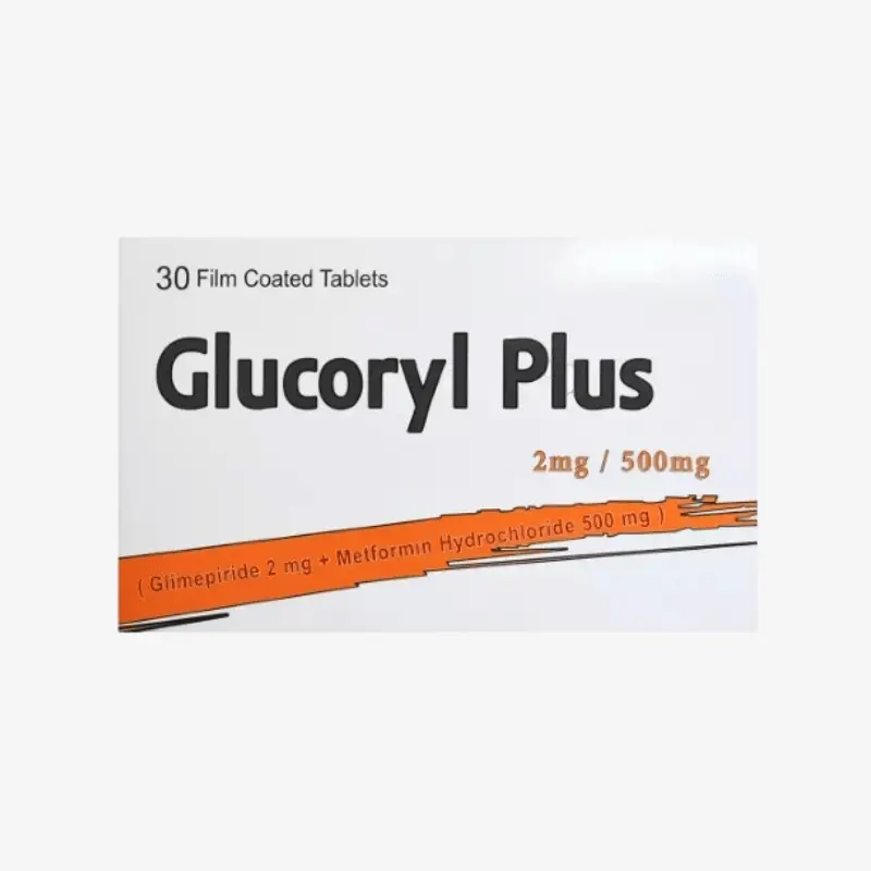 glucoryl plus 2/500 mg tablets