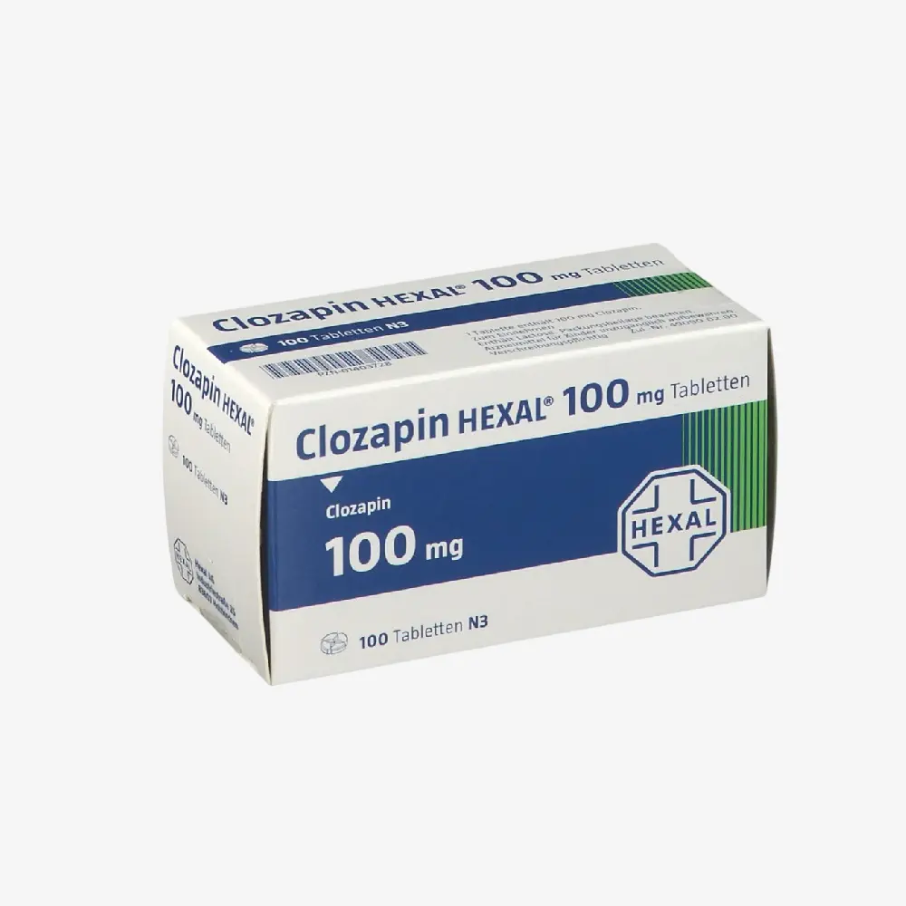 كلوزابين هيكسال 100 مليجرام 20 قرص 100mg