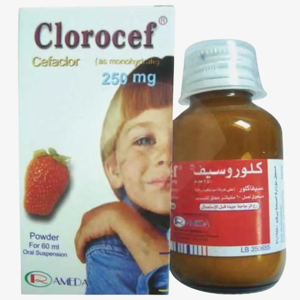 Clorocef 250 mg 60 ml Syrup 250mg