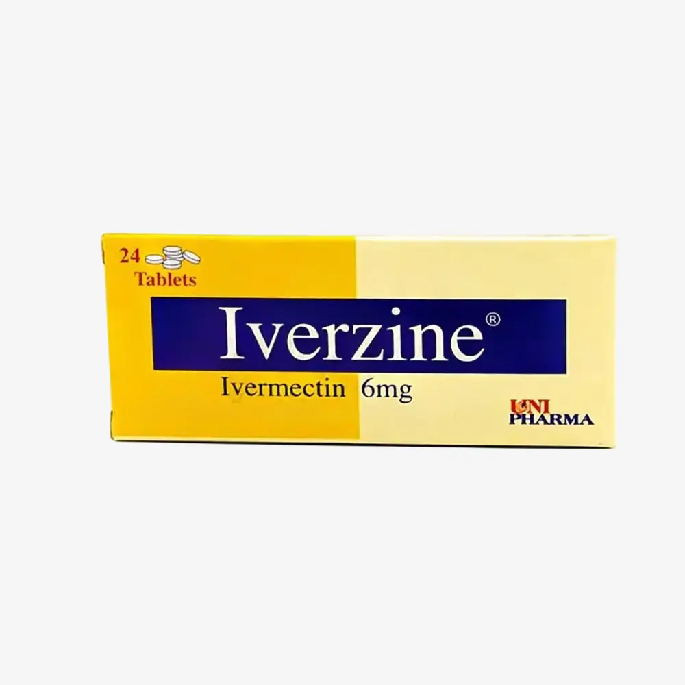iverzine 6 mg 24 tablets -rosheta uae 6 mg
