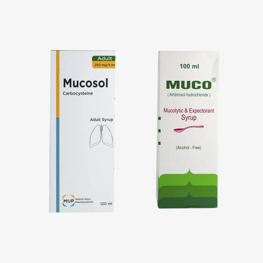 comparison of the difference between mucosol and muco and their uses 