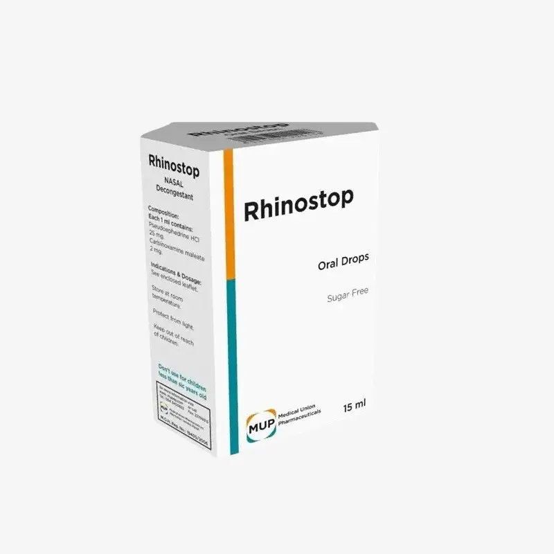 رينوستوب 15 ملي نقط للفم 25mg