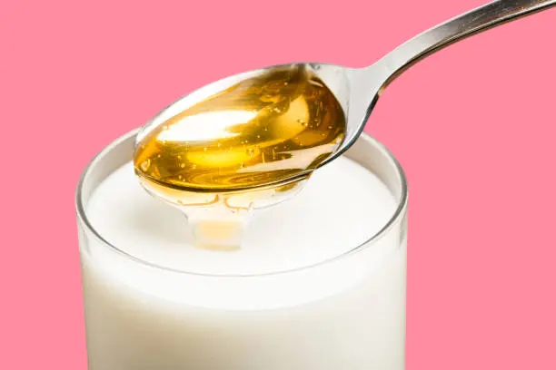 Milk and honey for hair