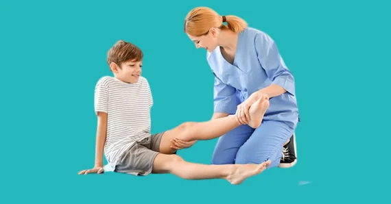 Physical therapy is one of the methods for treating lameness in children