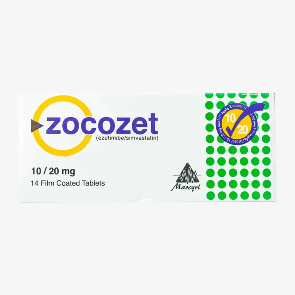 زوكوزيت 10/20 مليجرام 14 قرص 20mg