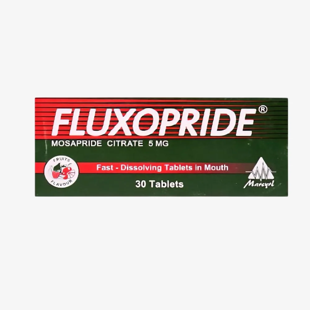 fluxopride 5 mg 30 tablets - rosheta uae 5 mg