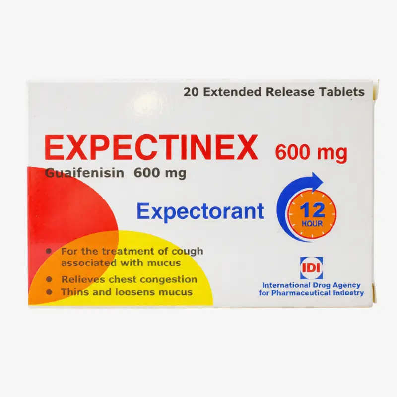expectinex 600 mg 20 tablets 600mg
