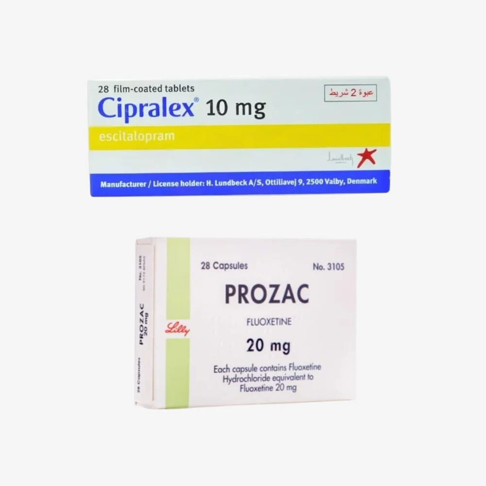 difference between cipralex and prozac for treating depression 