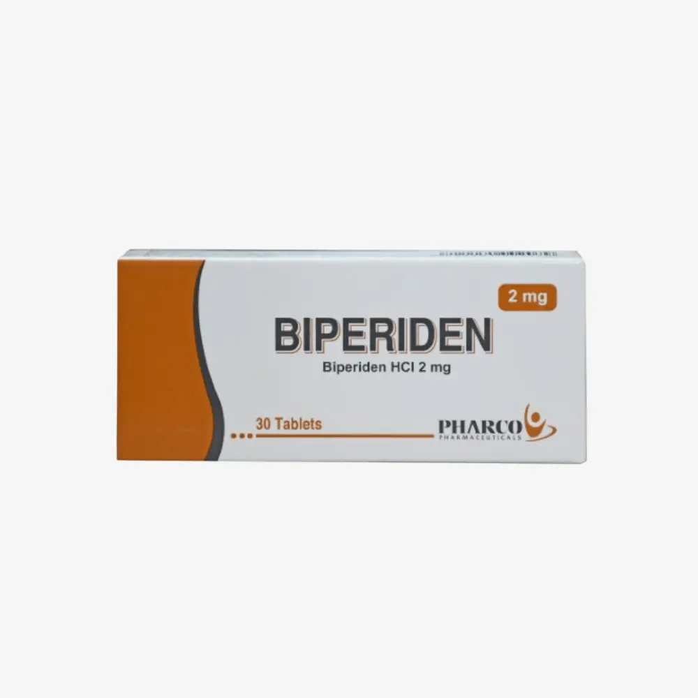 biperiden 2 mg 30 tablets - rosheta uae 2 mg