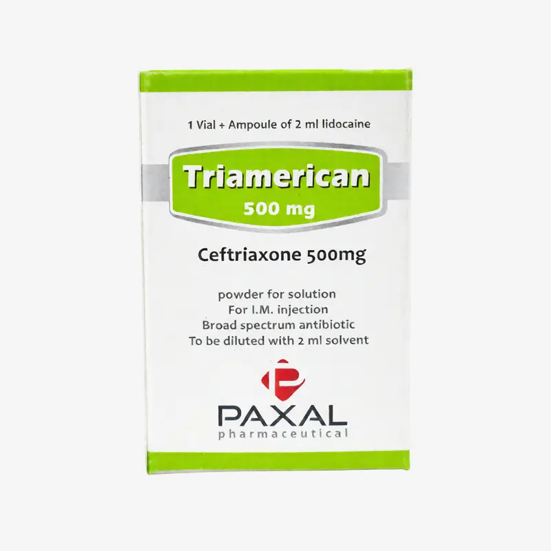 ترياميريكان 500 مليجرام امبولات 500 مليجرام