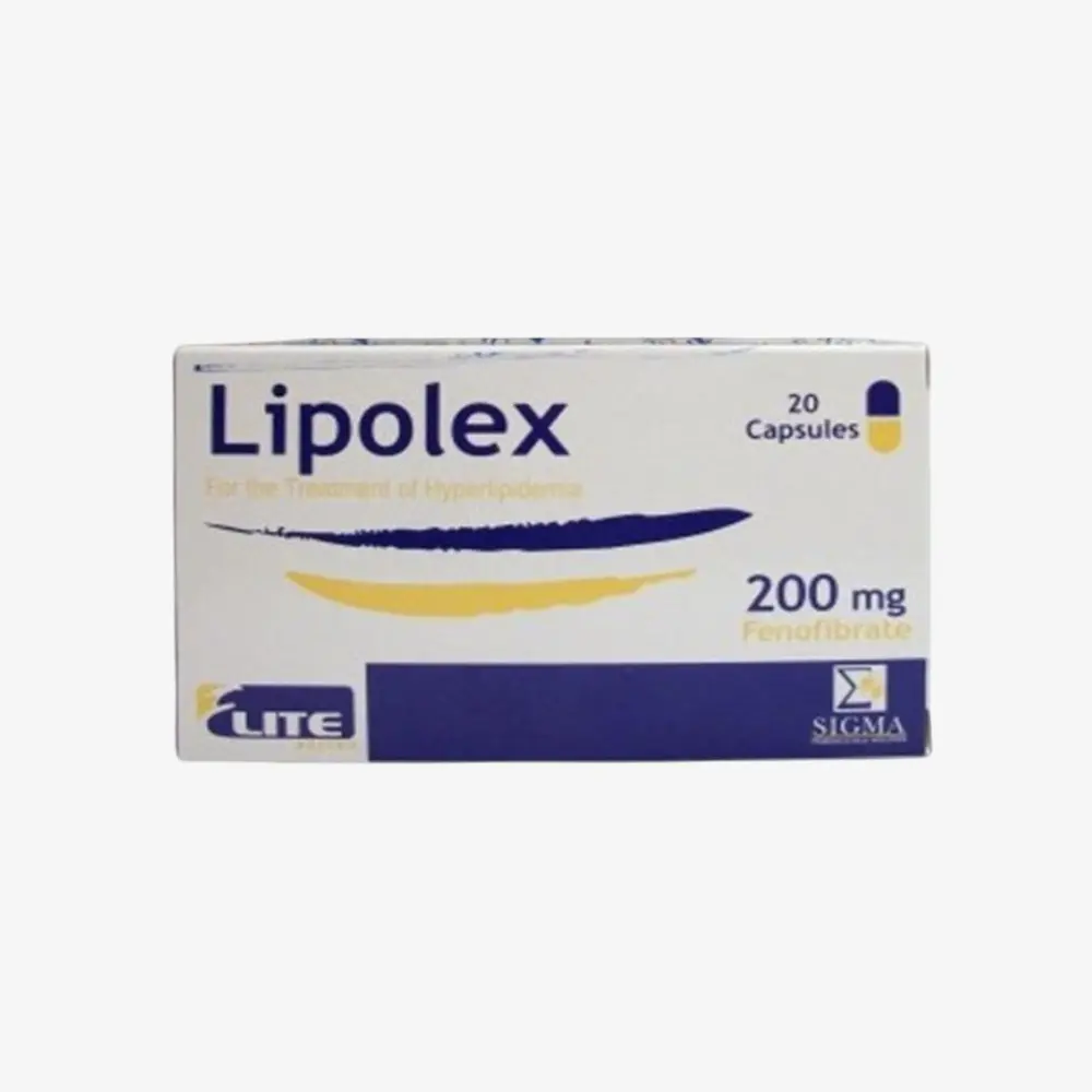 ليبوليكس كبسولات دواء لعلاج ارتفاع مستوى الكوليستيرول 200 مجم