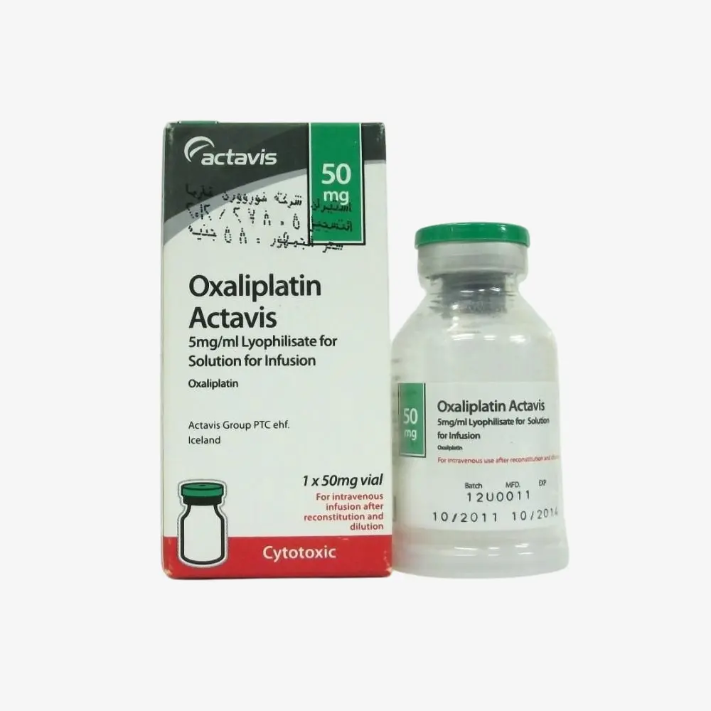 oxaliplatin actavis 50 mg vial 50 mg