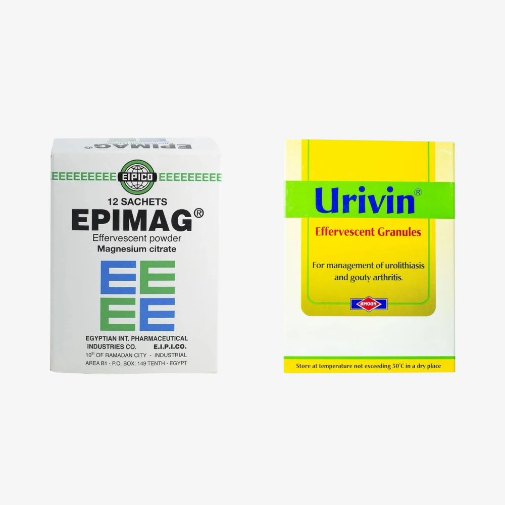 comparison of the difference between urivin and epimag and their uses 