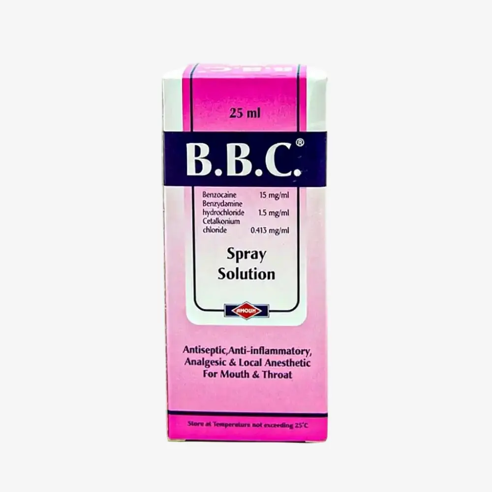 B.B.C spray 25 ml 