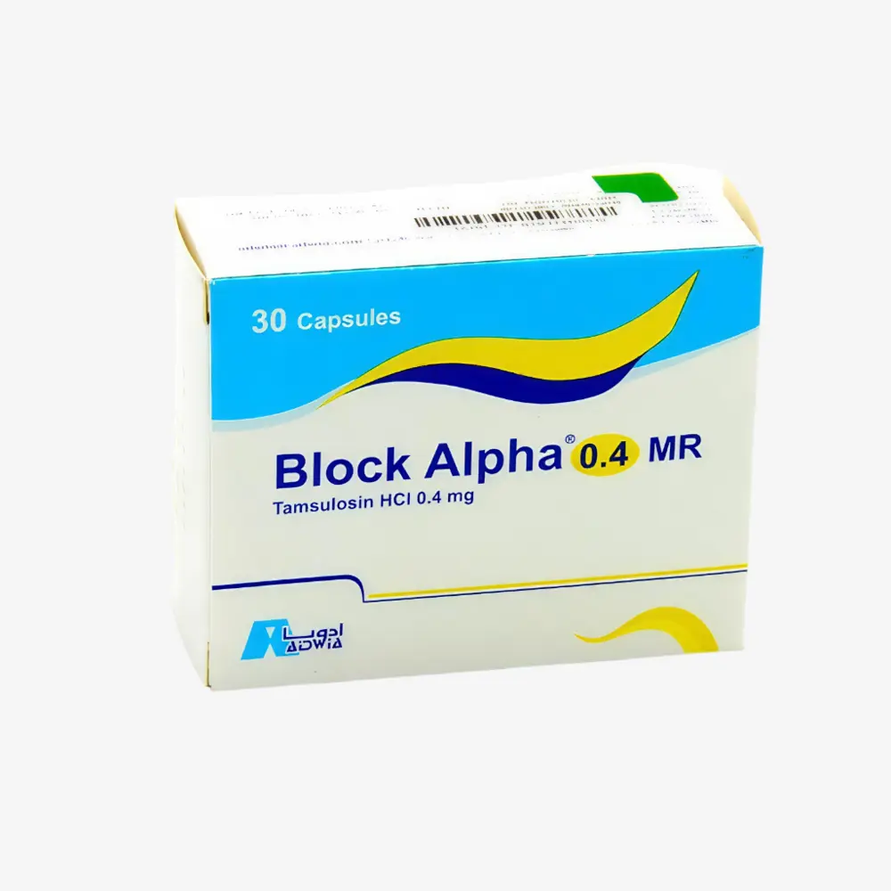 Block alpha 0.4 mg 30 Capsules 0.4mg