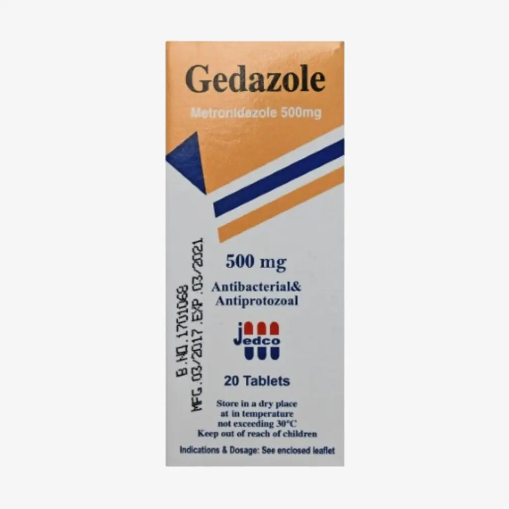 جيدازول 500 مليجرام 20 قرص 500mg