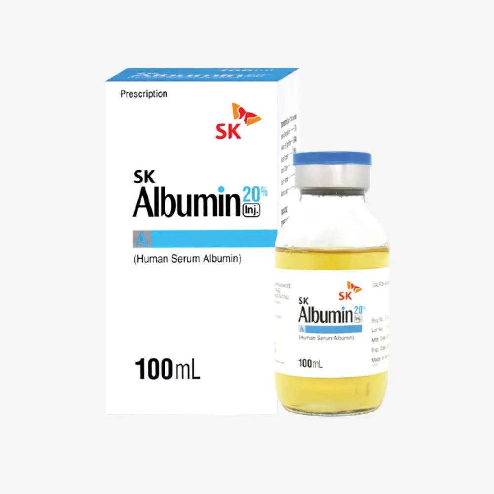 sk albumin 20% vial 100 ml 20%