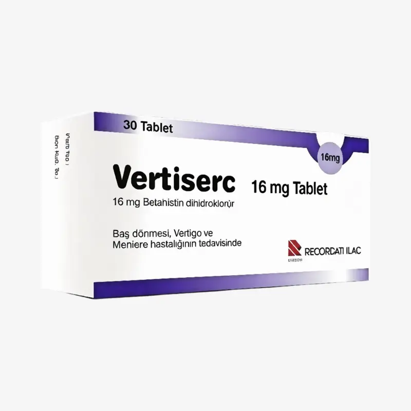 vertiserc 16 mg 30 tablets