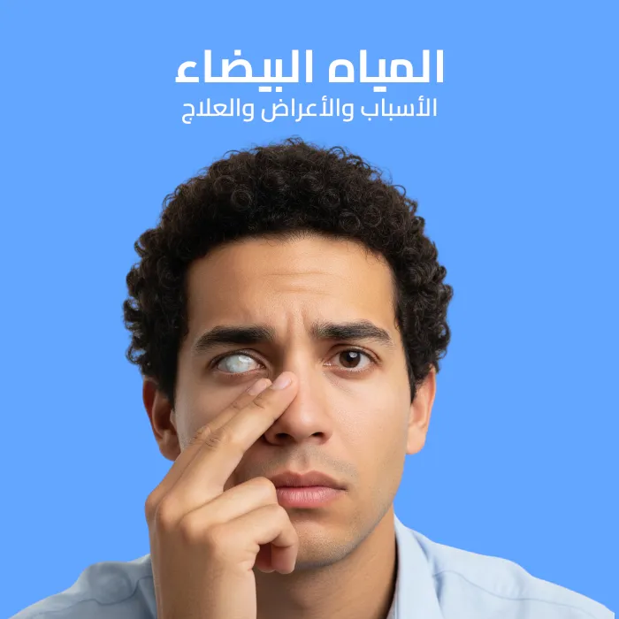 المياه البيضاء: الأسباب والأعراض والعلاج 