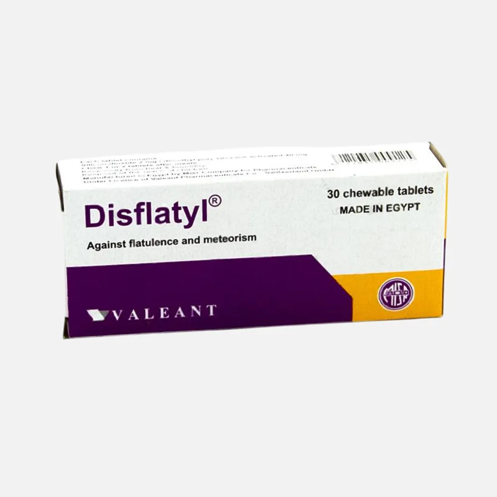 ديسفلاتيل 40 مليجرام 30 قرص لعلاج الانتفاخ وتحسين الهضم 40mg
