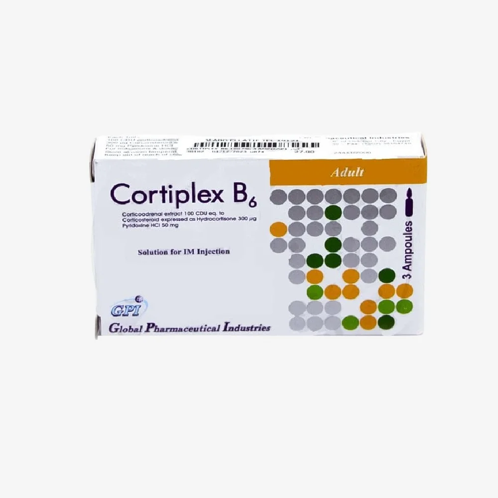 cortiplex b6 3 ampoules - rosheta uae 