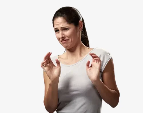 Feeling disgusted is one of the symptoms of trypophobia