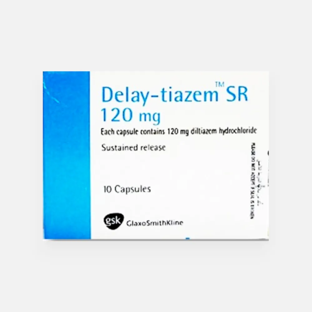 delay tiazem sr 120 mg 10 caps 120 mg