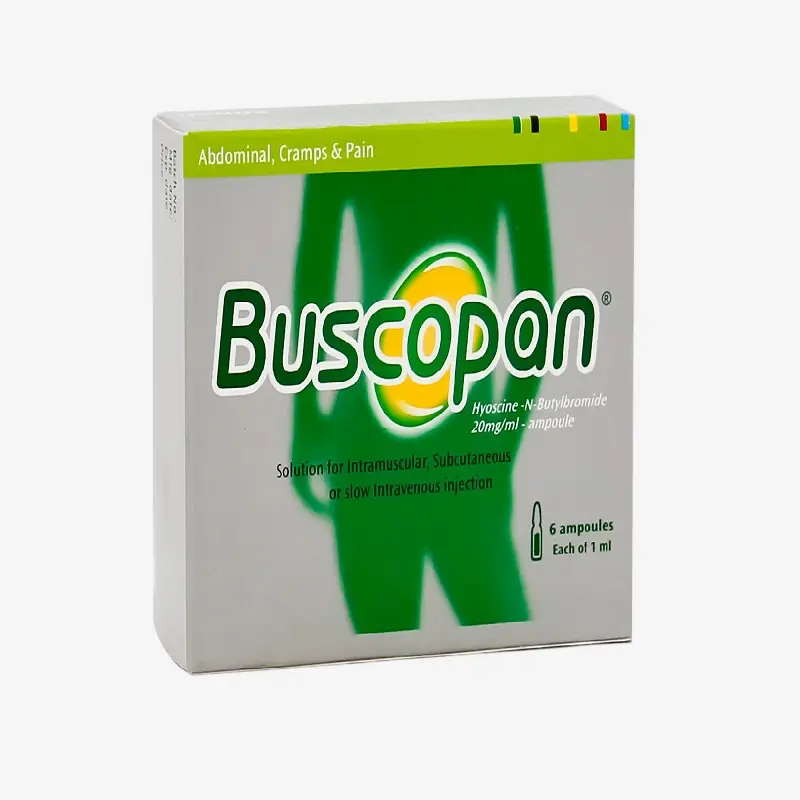 Buscopan 20 mg injection 20mg