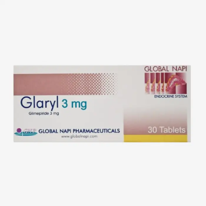 جلاريل 3 مليجرام 30 قرص 3mg