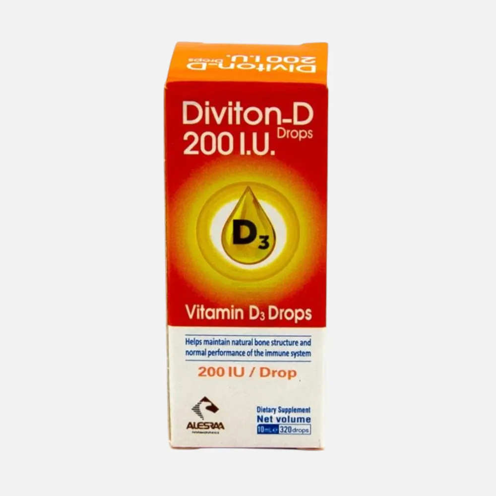 diviton d 200 iu/drop oral drops 10 ml 200 iu