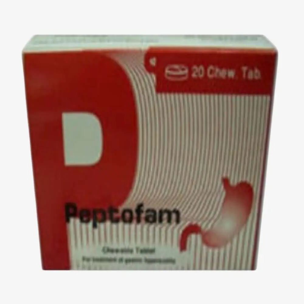 Peptofam 10 mg 20 tablets 10mg