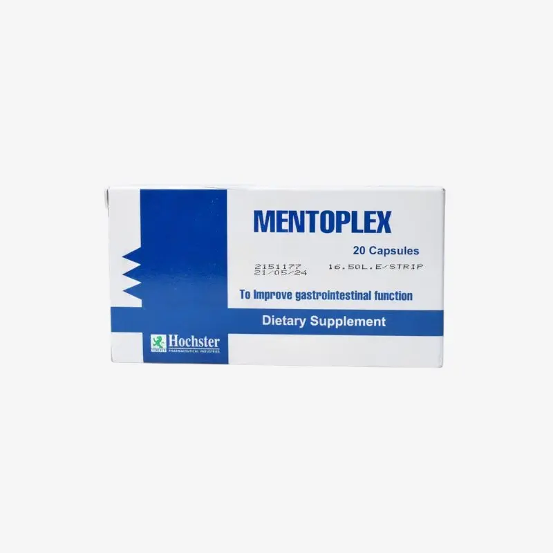 منتوبلكس كبسولات لعلاج مشاكل الجهاز الهضمي 