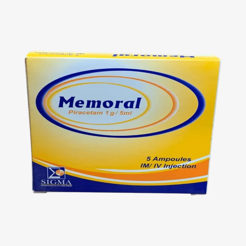 ميمورال 1 جرام 5 حقن 1 gm
