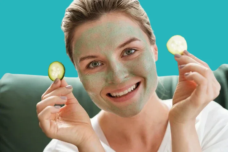 Cucumber mask