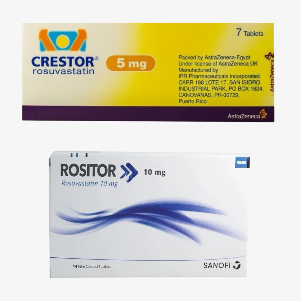 differences between rositor and crestor for the treatment of high cholesterol 