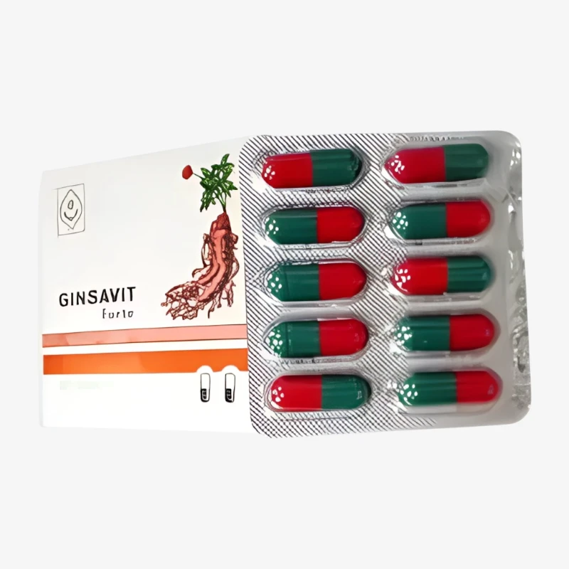 جينسافيت فورت 100 مليجرام كبسولات 100 مليجرام