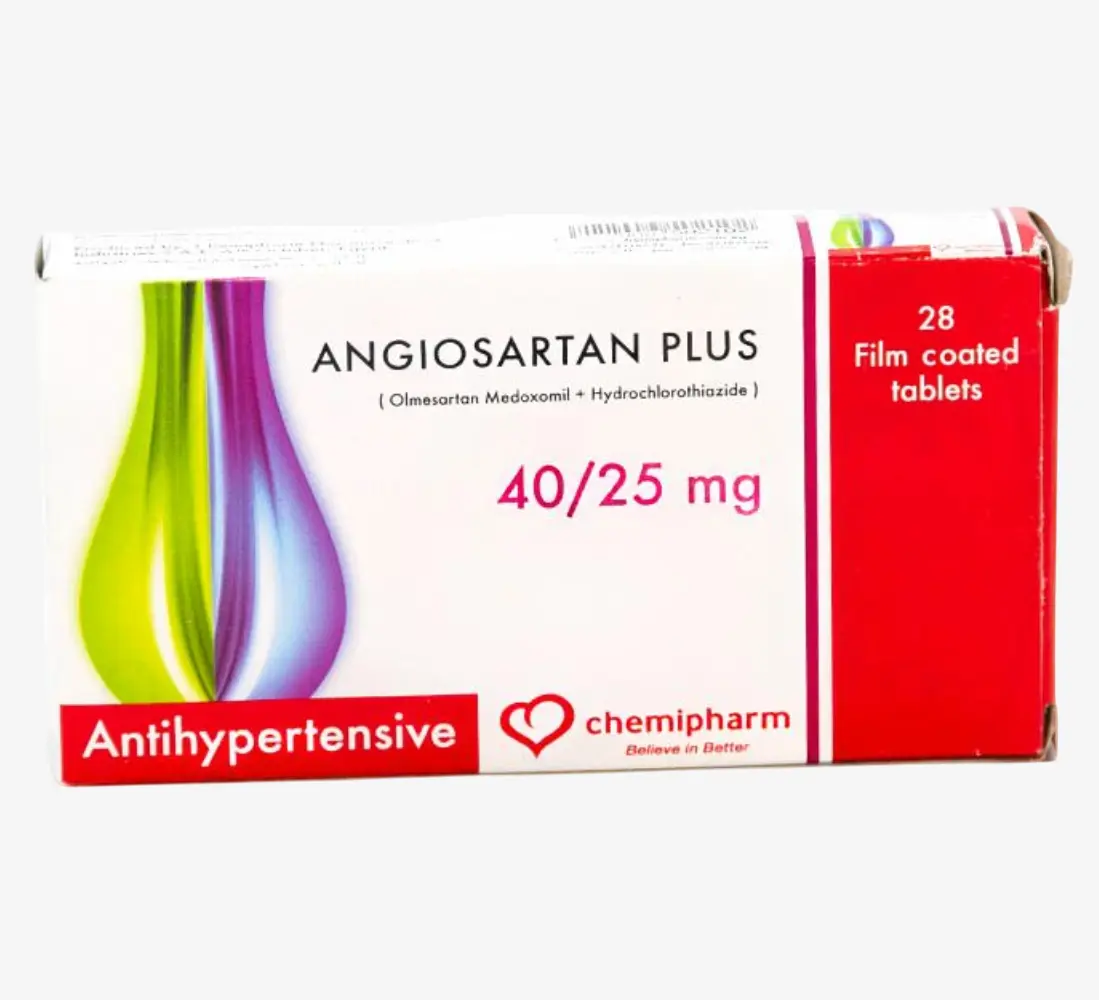 angiosartan plus 40/25 mg tablets 40/25 mg