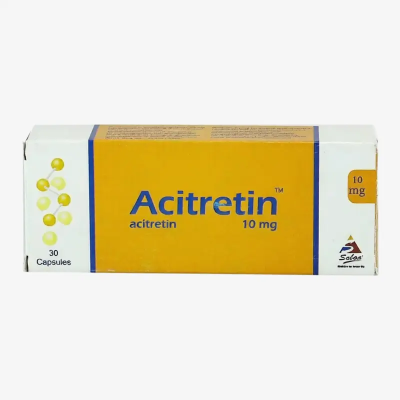 أسيتريتين كبسولات (acitretin) بجميع التركيزات 10 و25 مجم 10 مجم
