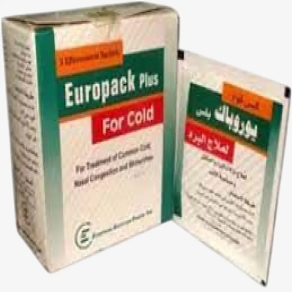 Europack plus for cold 500 mg Sachets 500mg