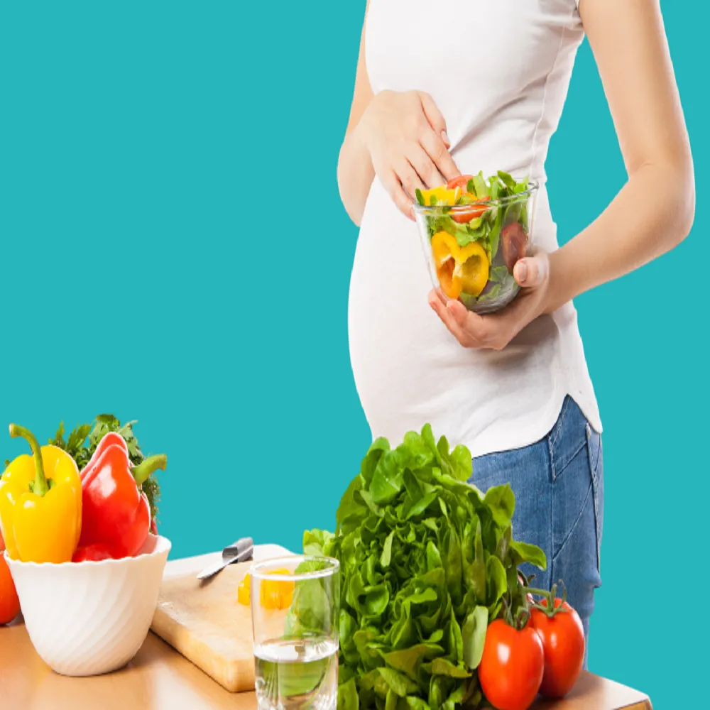 A balanced diet for pregnant women to support fetal health 